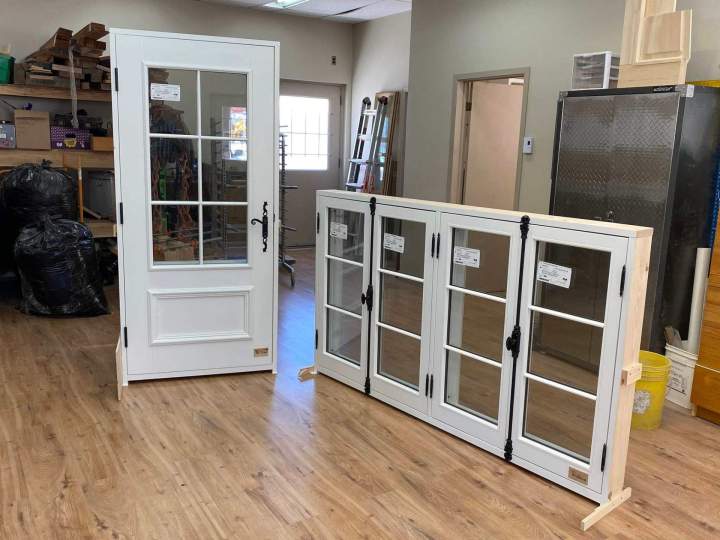 Fabrication sur mesure portes et fenêtres en bois Lévis